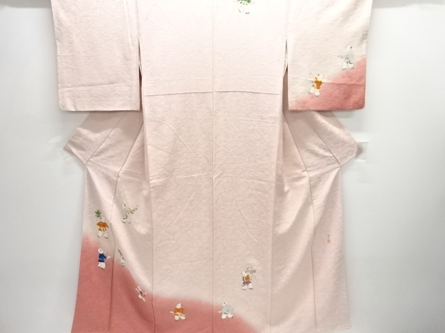 JAPANESE KIMONO / ANTIQUE KARAKO-PATTERNED KIMONO